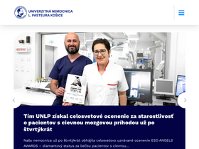 'unlp.sk' screenshot