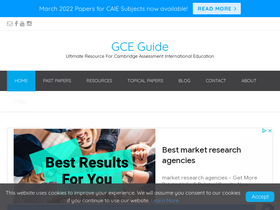 'gceguide.com' screenshot