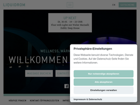 'liquidrom-berlin.de' screenshot