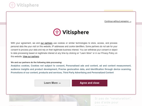 'vitisphere.com' screenshot
