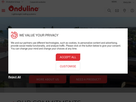 'onduline.com' screenshot