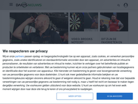 'dartsnieuws.com' screenshot