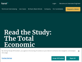 'karat.com' screenshot