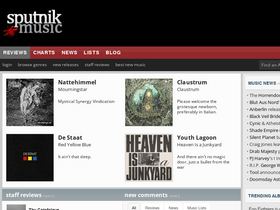 'sputnikmusic.com' screenshot