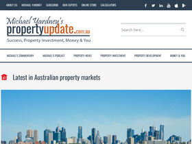 'propertyupdate.com.au' screenshot