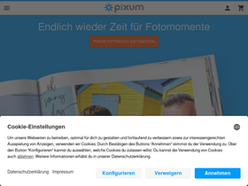 'pixum.de' screenshot