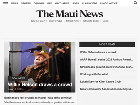 'mauinews.com' screenshot