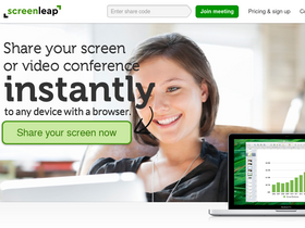 'screenleap.com' screenshot