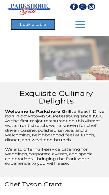 parkshoregrill.com