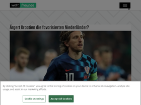 'wettfreunde.net' screenshot