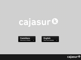 'cajasur.es' screenshot