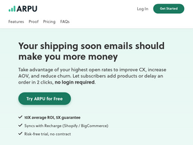 'getarpu.com' screenshot