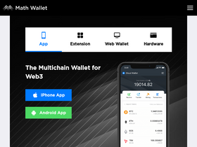 'mathwallet.org' screenshot