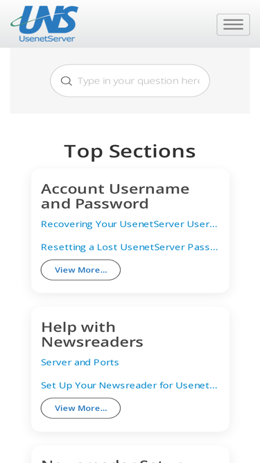 support.usenetserver.com