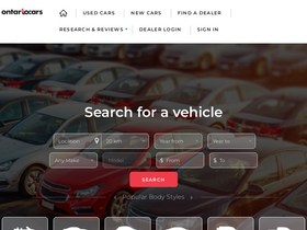 'ontariocars.ca' screenshot