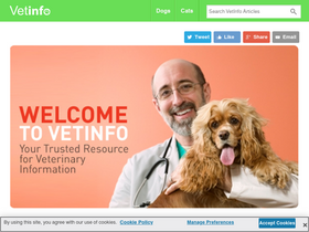 'vetinfo.com' screenshot