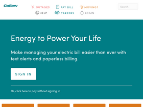 'coserv.com' screenshot