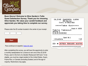 'ogtogosurvey.com' screenshot