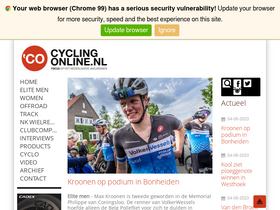 'cyclingonline.nl' screenshot
