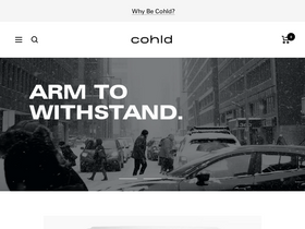 cohld.com homepage screenshot