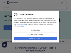 'refurbed.ie' screenshot