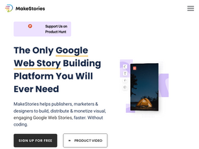 'makestories.io' screenshot