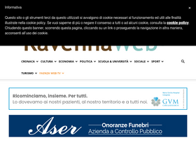 'ravennawebtv.it' screenshot