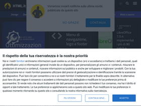 'html.it' screenshot