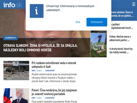 'info.sk' screenshot