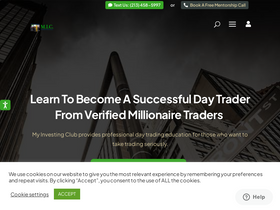 'myinvestingclub.com' screenshot