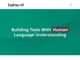 'twinword.com' screenshot