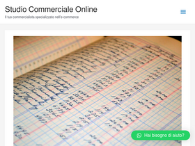 'studiocommercialeonline.it' screenshot