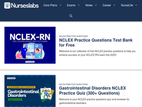 'nurseslabs.com' screenshot