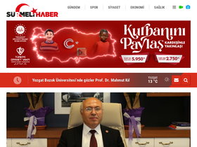 'surmelihaber.com' screenshot