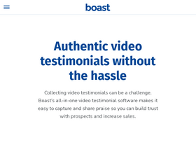 'boast.io' screenshot