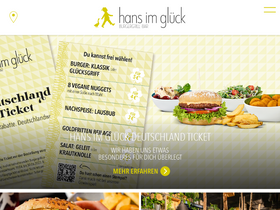 'hansimglueck-burgergrill.de' screenshot
