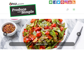 'producemadesimple.ca' screenshot