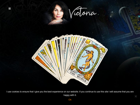 'medium-cartomancy.com' screenshot