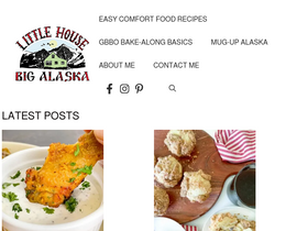 'littlehousebigalaska.com' screenshot