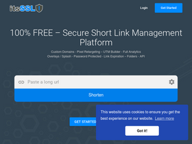 'itsssl.com' screenshot