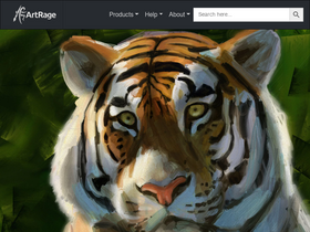 'artrage.com' screenshot