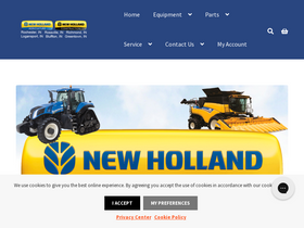 'newhollandrochester.com' screenshot