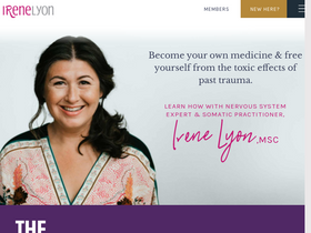 'irenelyon.com' screenshot