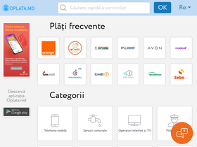 'oplata.md' screenshot