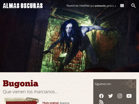 'almasoscuras.com' screenshot