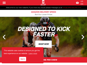 Caffeinebullet homepage screenshot