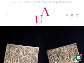 theundergroundattic.com homepage screenshot