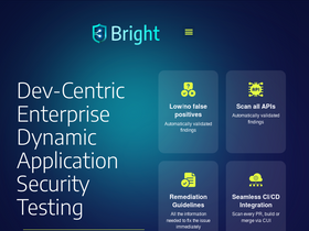 'brightsec.com' screenshot