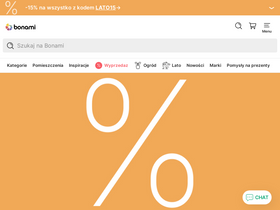 'bonami.pl' screenshot