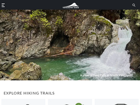 'vancouvertrails.com' screenshot